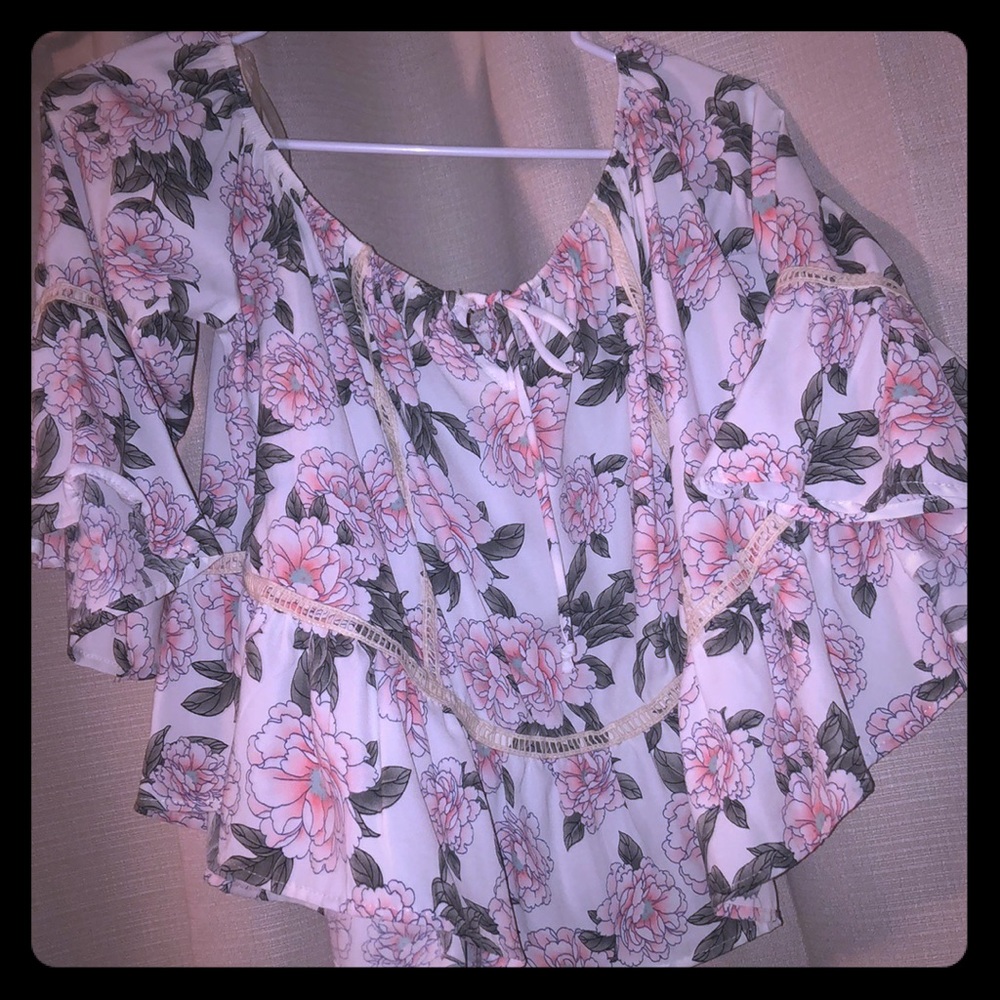 Off the shoulder shirt